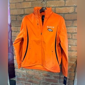 NWT Mens NFL Broncos thin fleece lined jacket